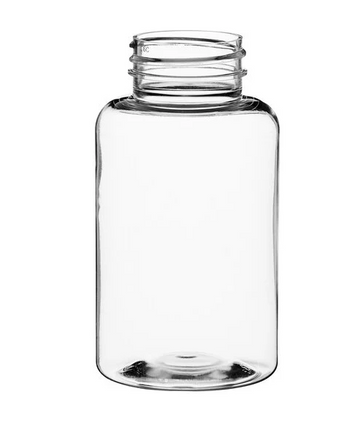 200 CC PET ROUND BOTTLE 38/400 NECK